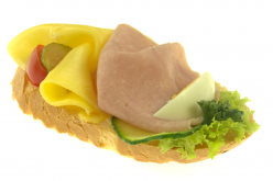 Schinken-Kaesesandwich